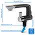 Bazpo 12V Electric Water Faucet / Tap with microswitch for RV, Outdoor, Kitchen (Black)